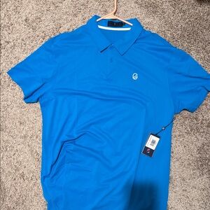 EXTRACURRICULAR Blue XL Golf Polo NEW